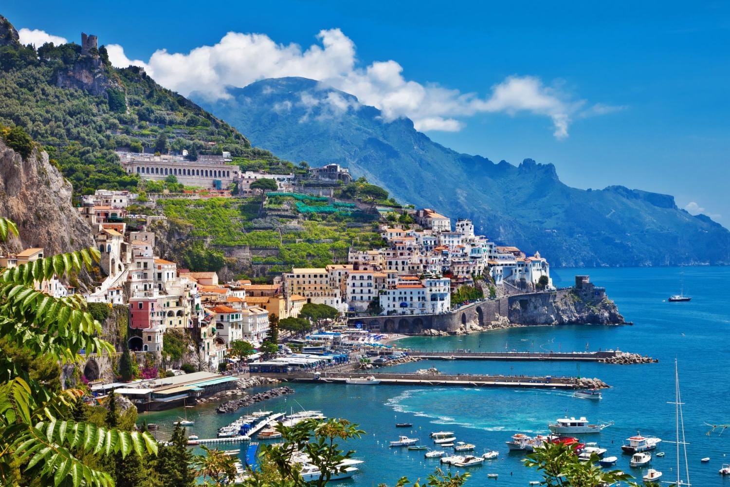 Excursión de un día a la Costa Amalfitana desde Nápoles: Positano, Amalfi y Ravello (en español)