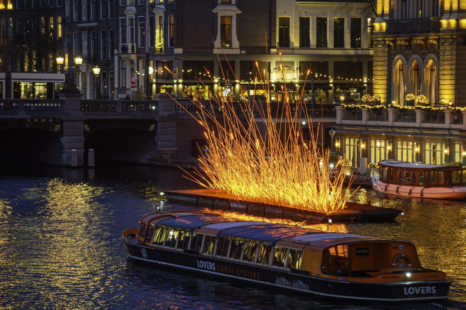 Crucero Amsterdam Light Festival (Festival de La Luz) - Estación Central