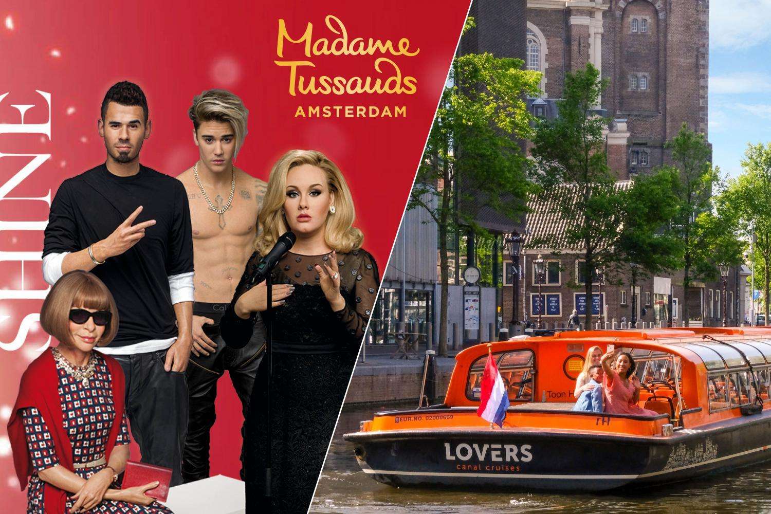 Madame Tussauds y crucero por el canal de 1 hora