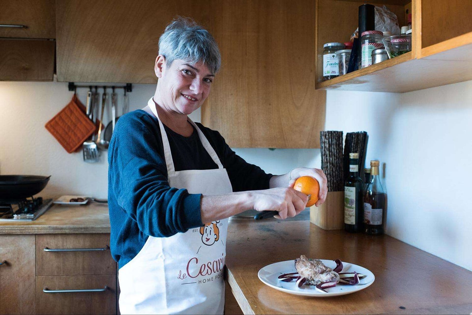 Almoço com família italiana e vinhos
