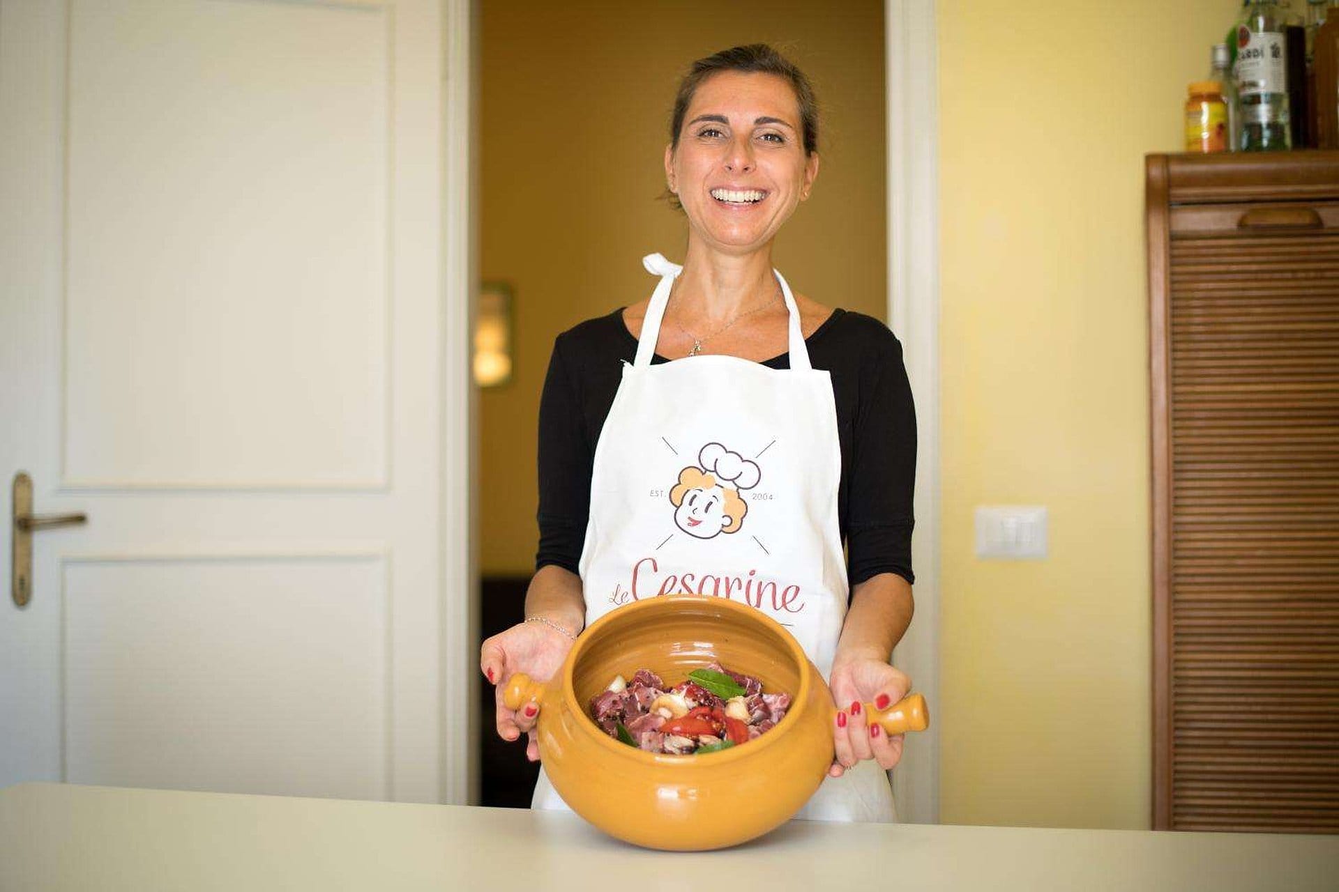 Almoço com família italiana e vinhos
