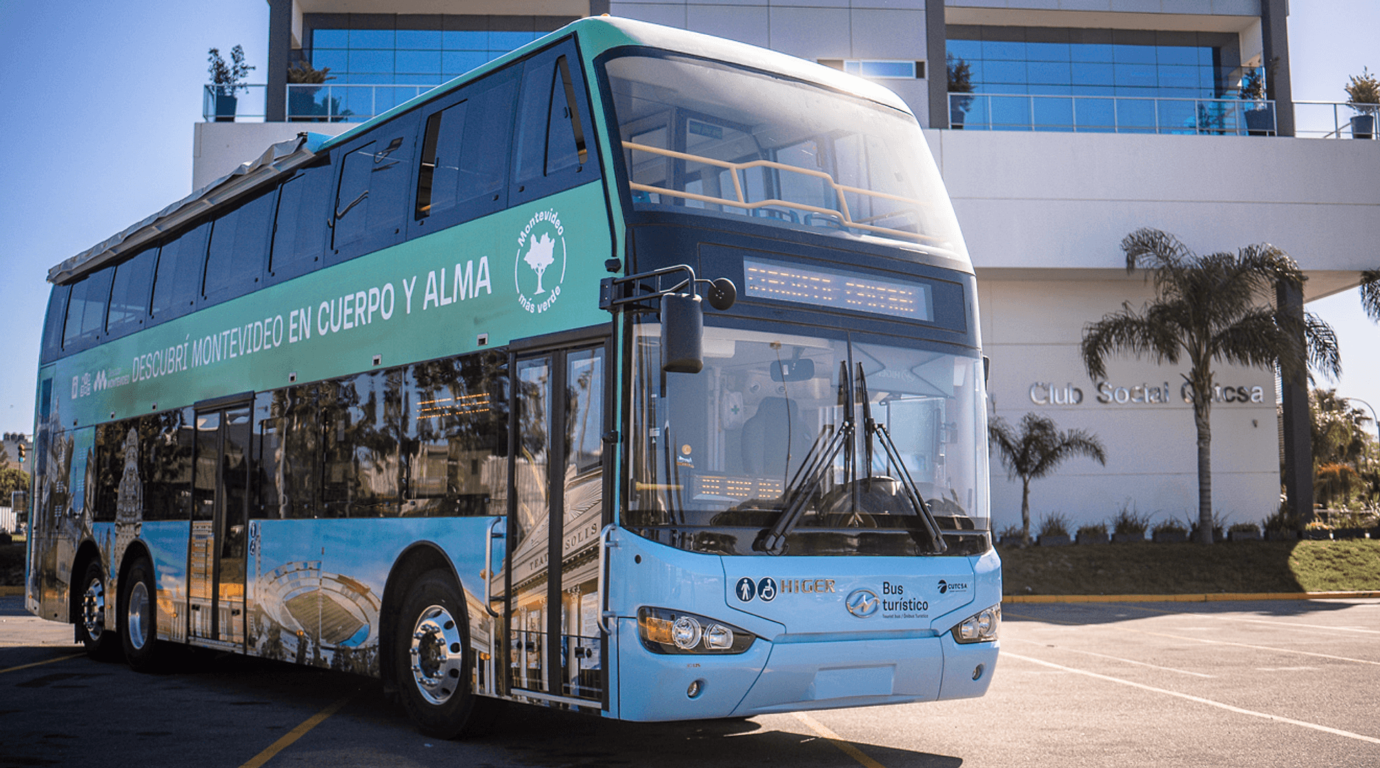 Hop on hop off en Montevideo - 2 circuitos