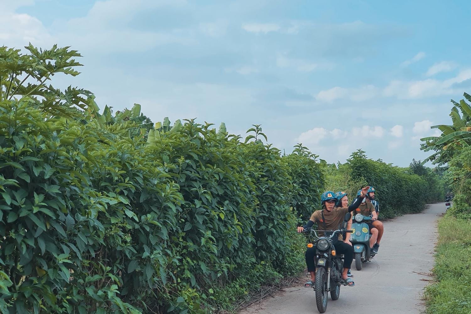 Visita de medio día a la ciudad de Hanói y comida callejera en moto de época