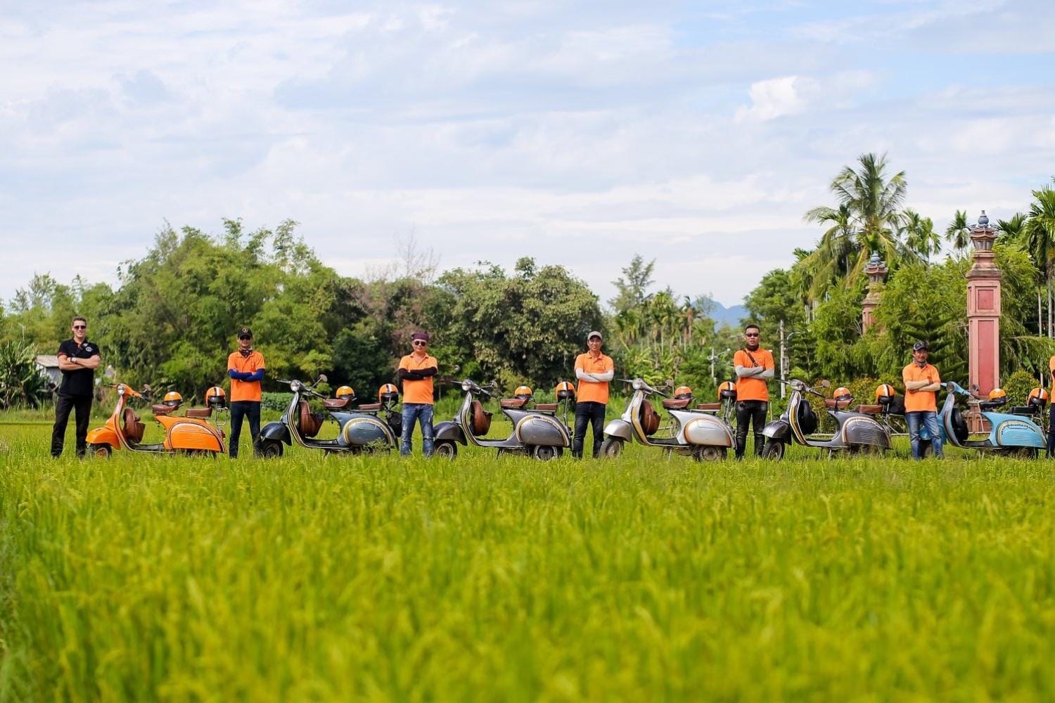 Campo de Hanoi en Vespa - Tour en grupos pequeños
