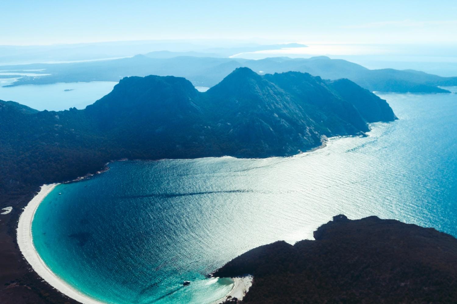 De Launceston a Hobart vía Wineglass Bay