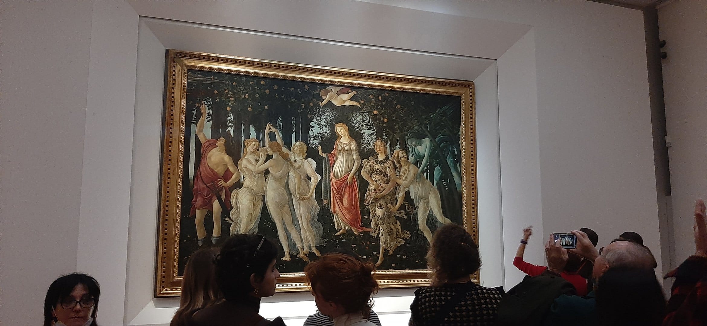 Galeria Uffizi: visita guiada grupo pequeno