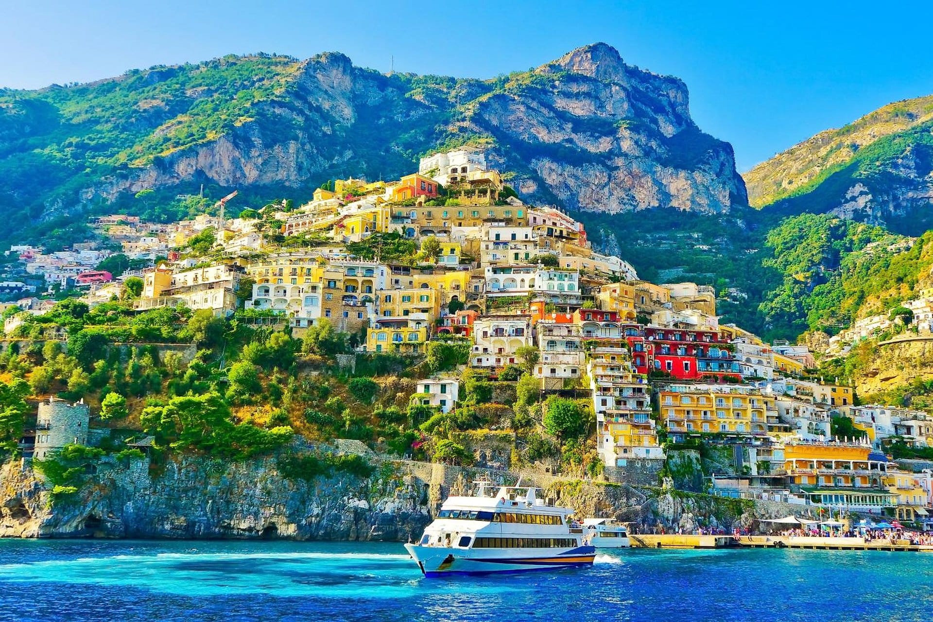Amalfi e Positano com cruzeiro e limoncello