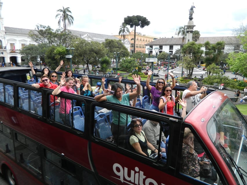 City Tour original de Quito en el bus oficial de 2 pisos