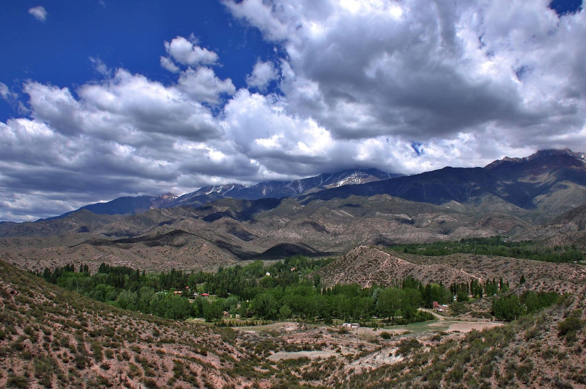 Trekking al Cerro Cabras en Potrerillos