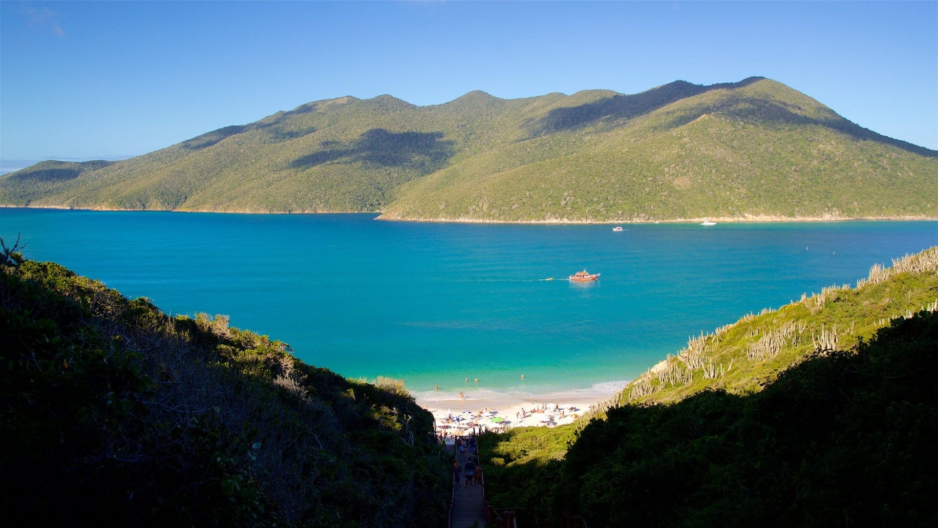 Arraial do Cabo con barco y almuerzo