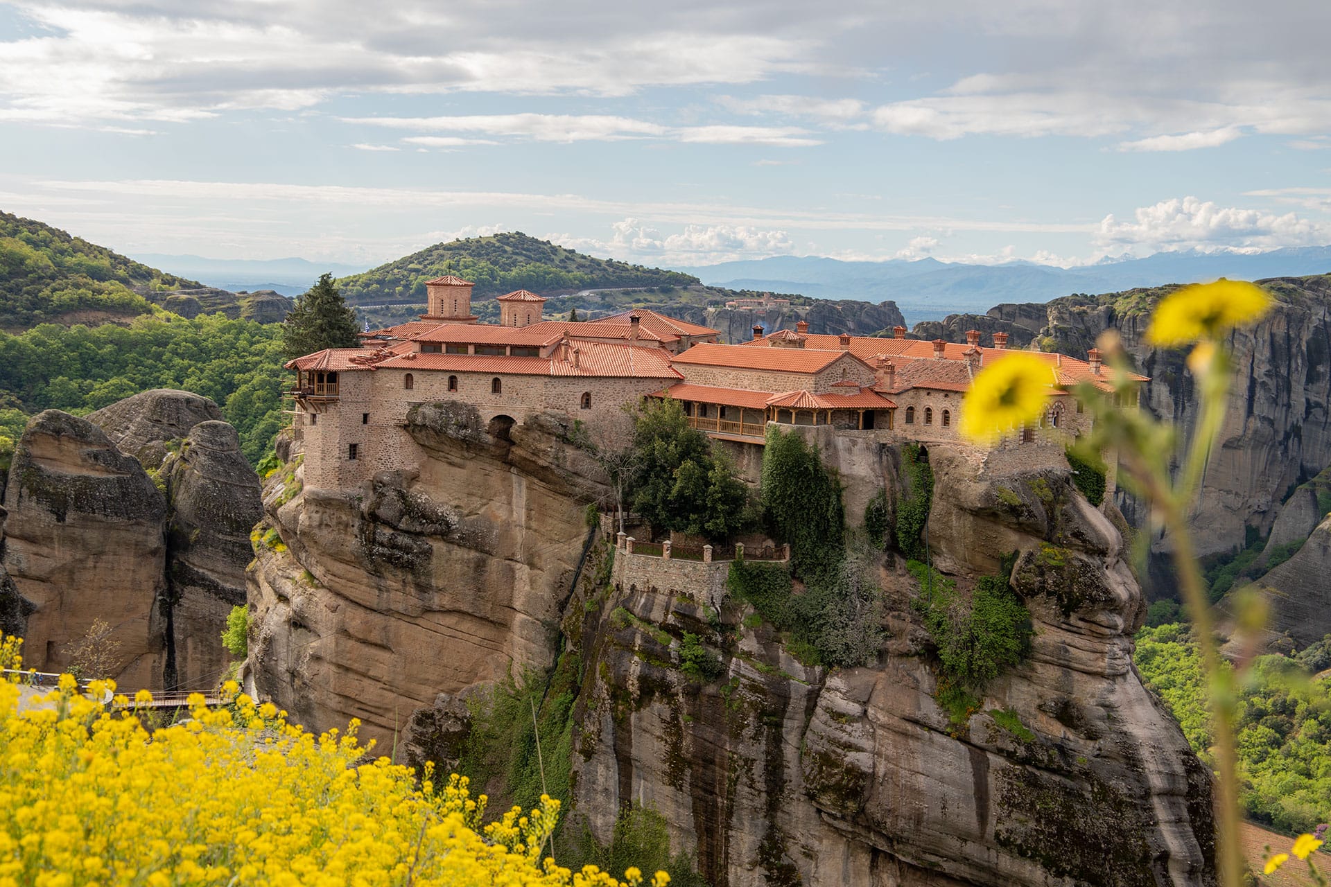 Excursión de un día a Meteora en autobús con almuerzo opcional