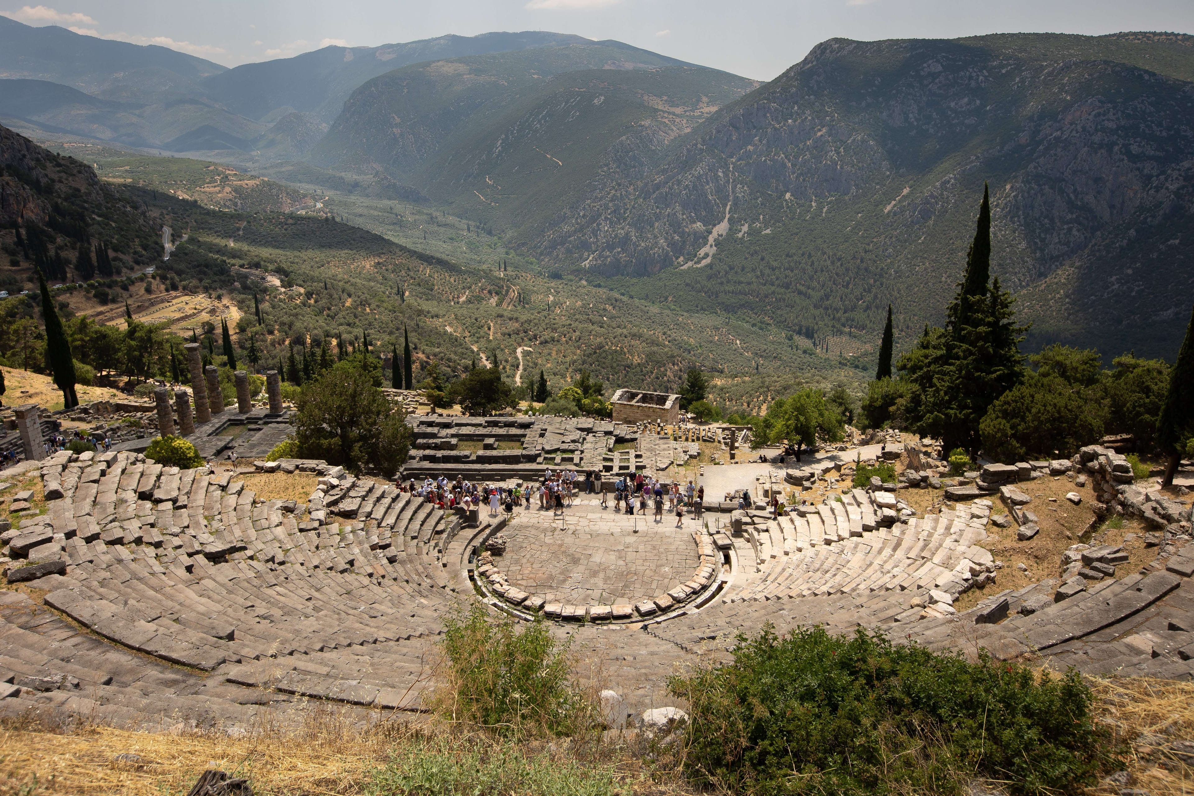 Recorrido de cuatro días por la Grecia clásica: Epidauro, Micenas, Olimpia, Delfos y Meteora
