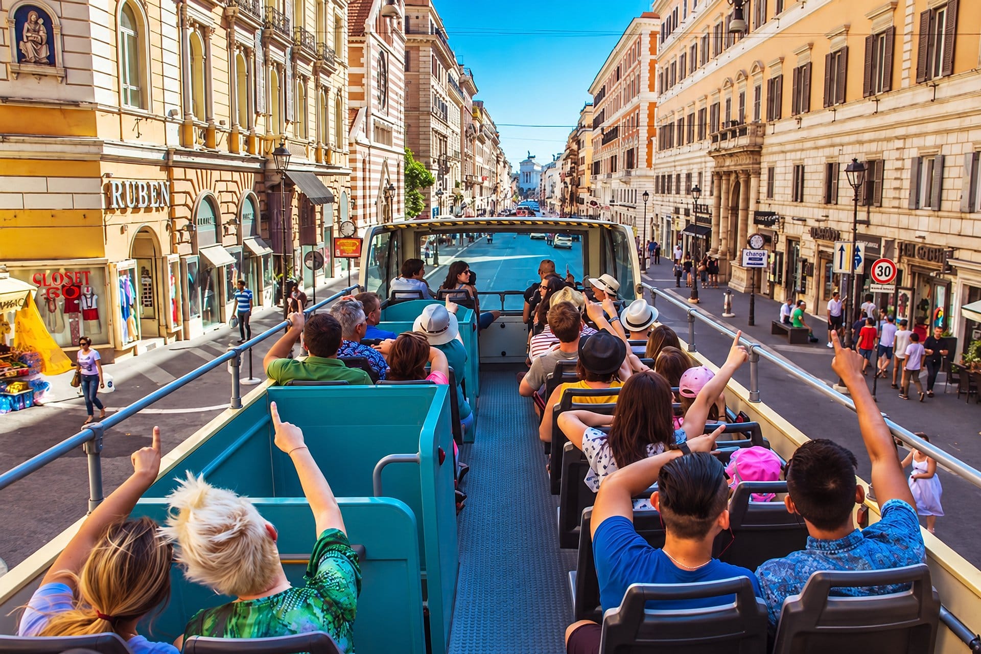 Big Bus Rome hop-on hop-off de 72 horas