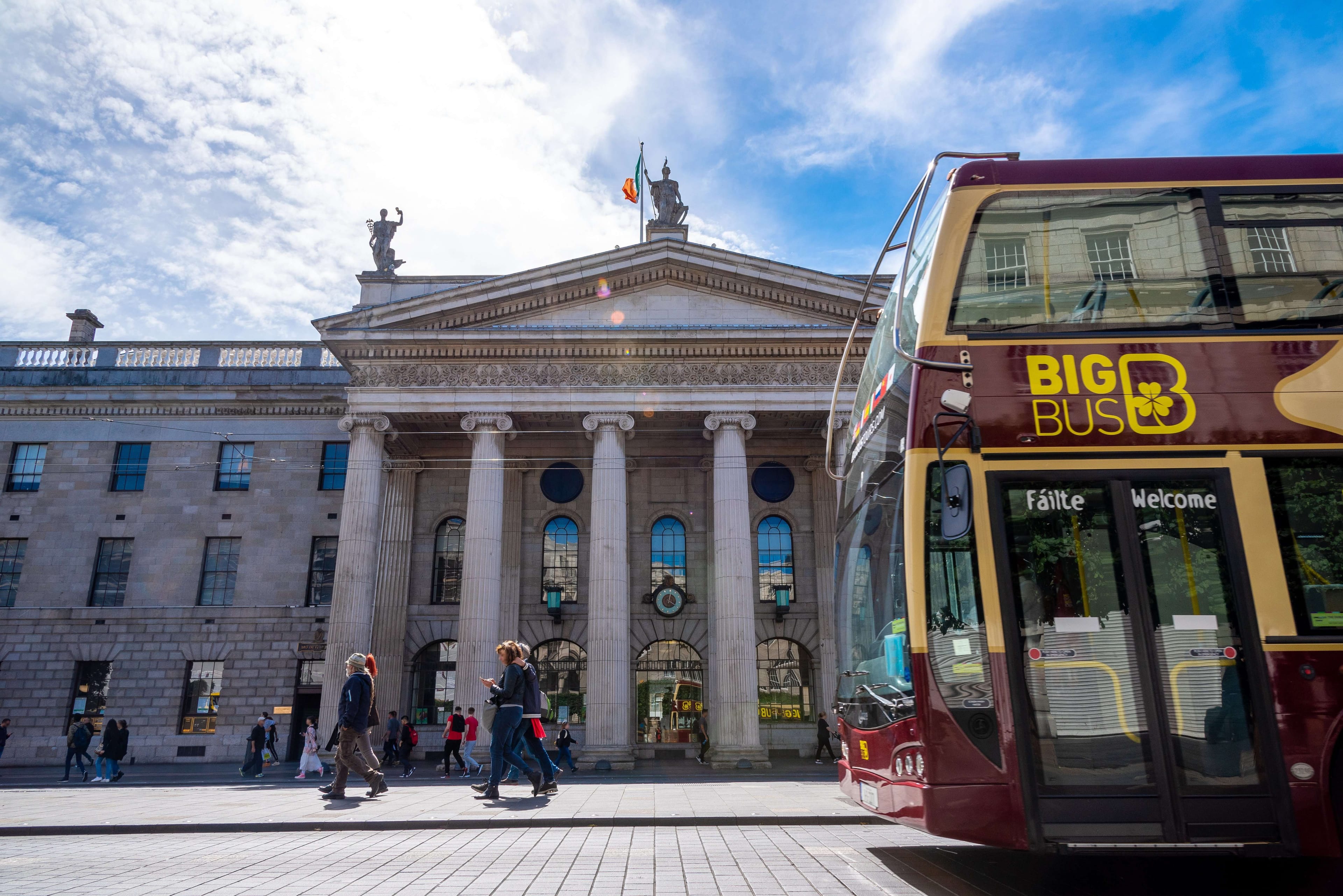 Recorrido turístico Big Bus Dublin de 24 horas con paradas libres
