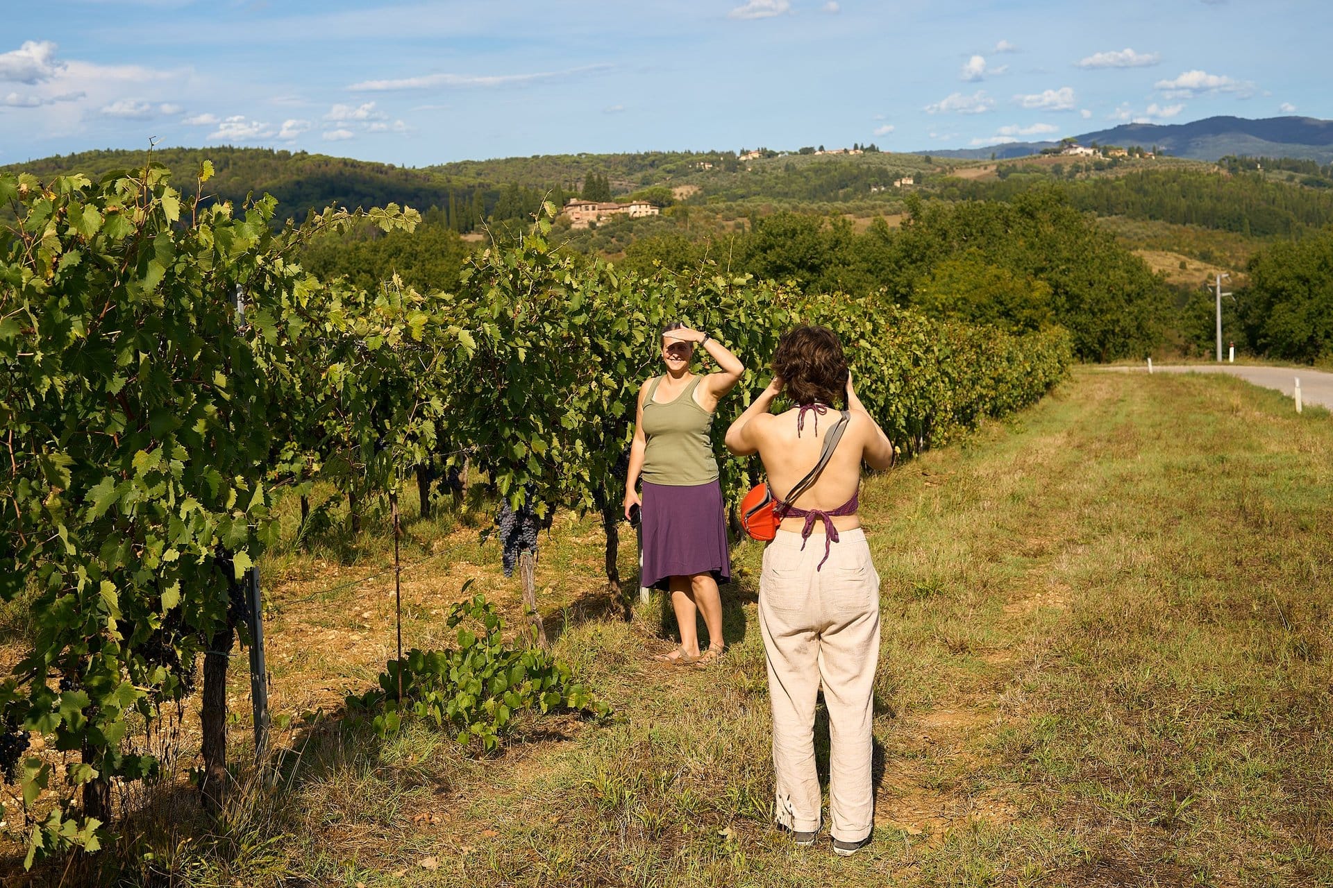 Chianti semiprivado: vinícolas e degustações