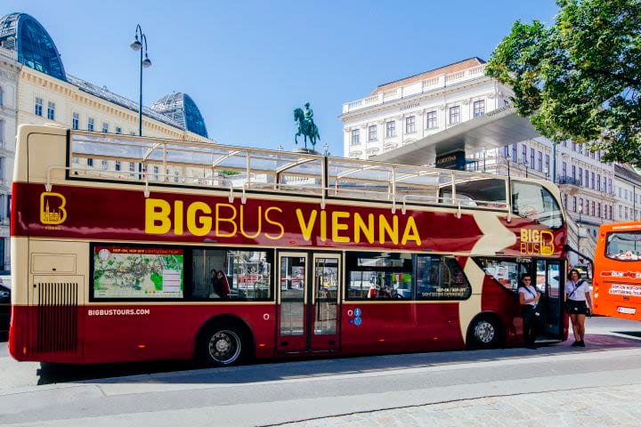 Recorrido Big Bus Vienna de 24 horas con paradas libres