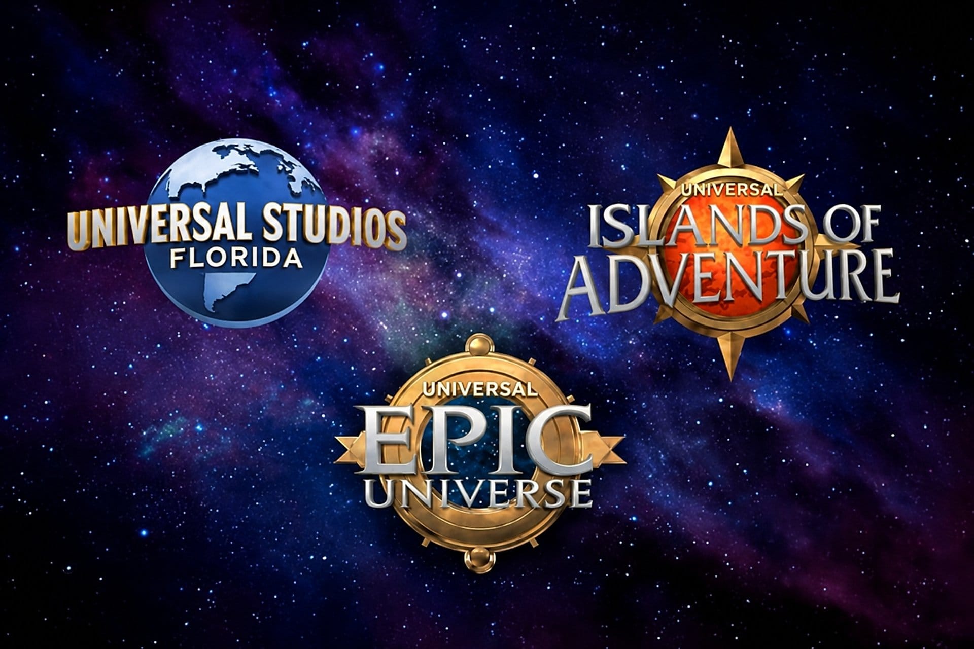 Boleto 3 días: 2 parques + Epic Universe