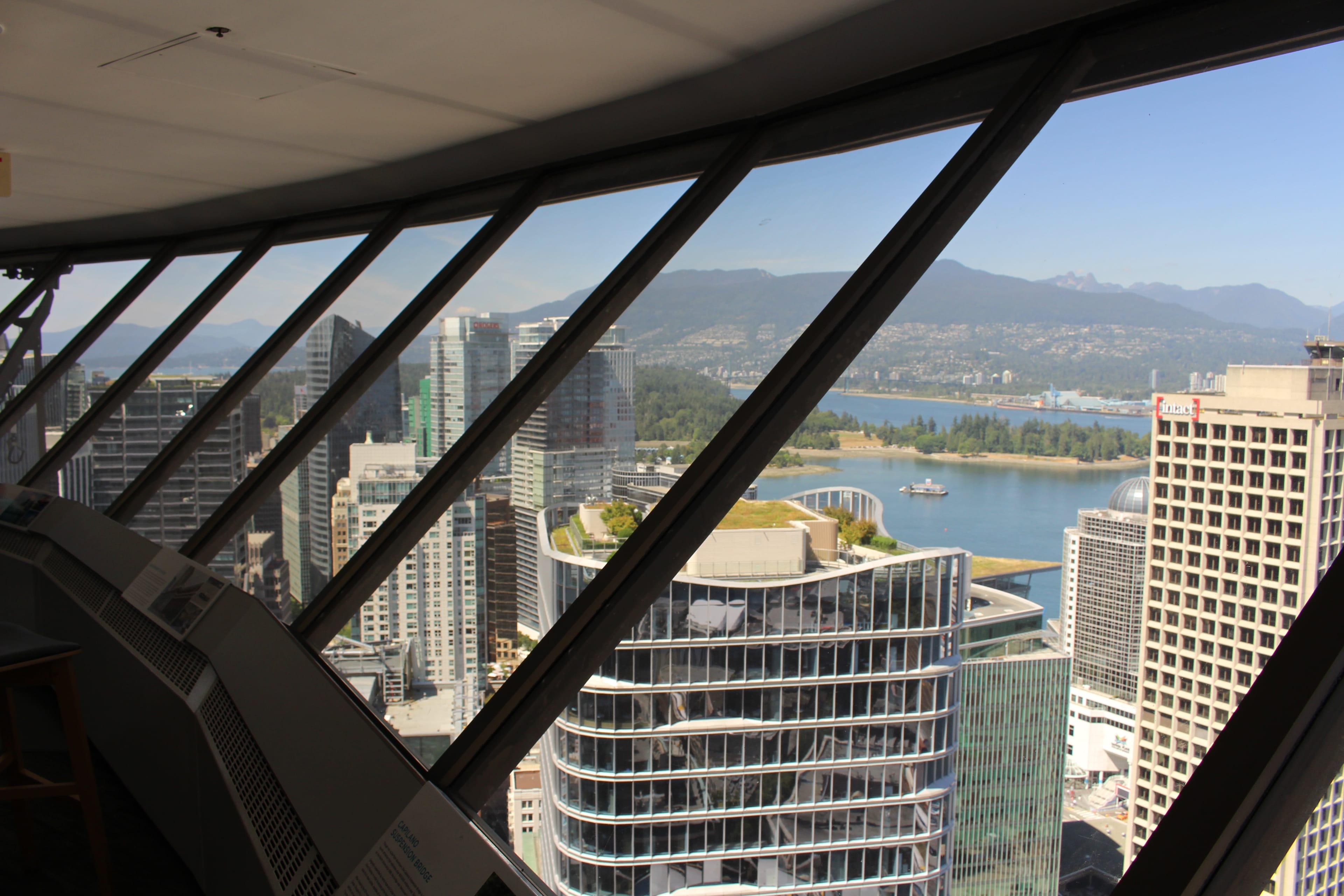 Downtown Vancouver Tour with Admission to Lookout