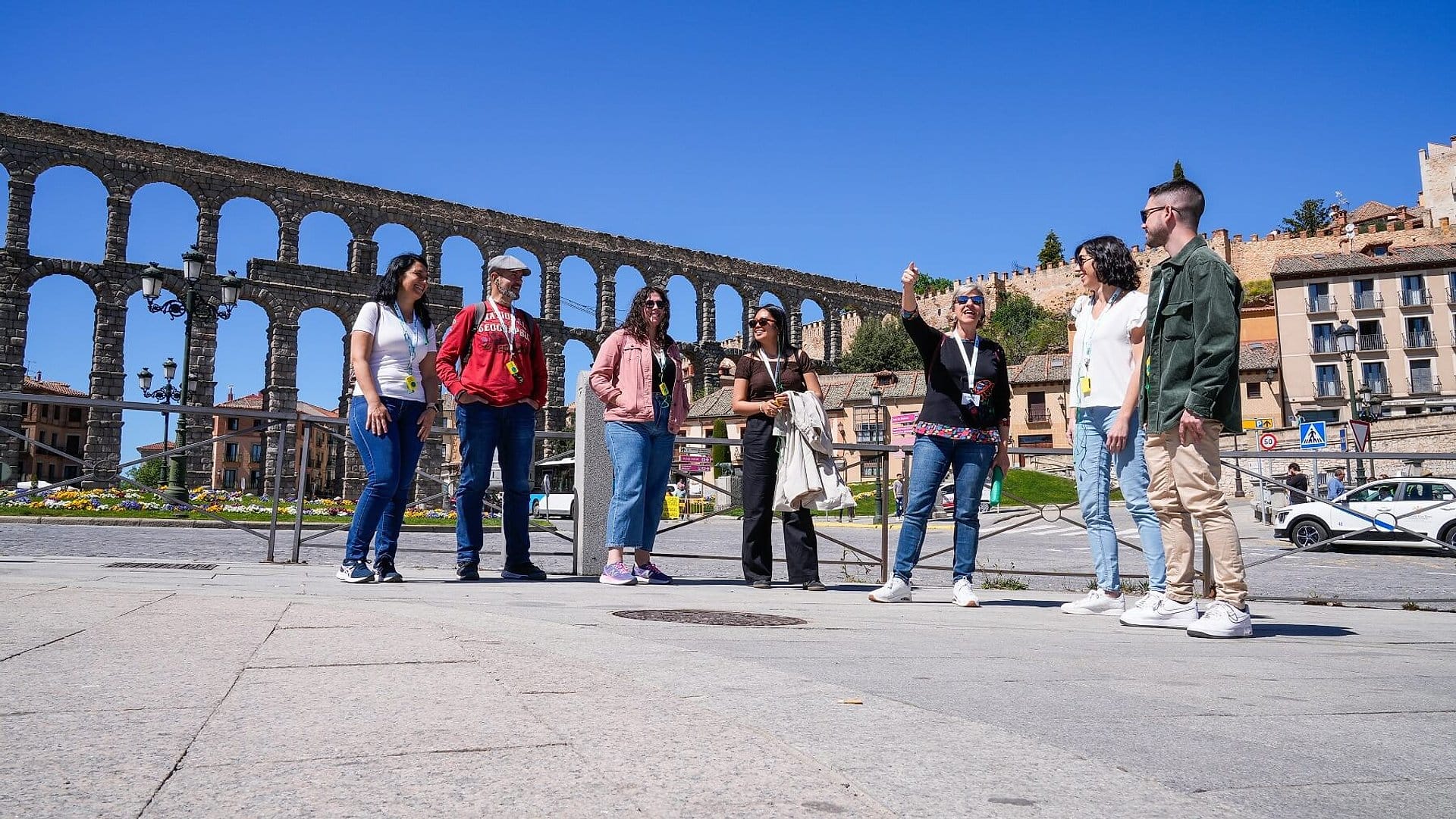 Segóvia com Catedral e Alcázar