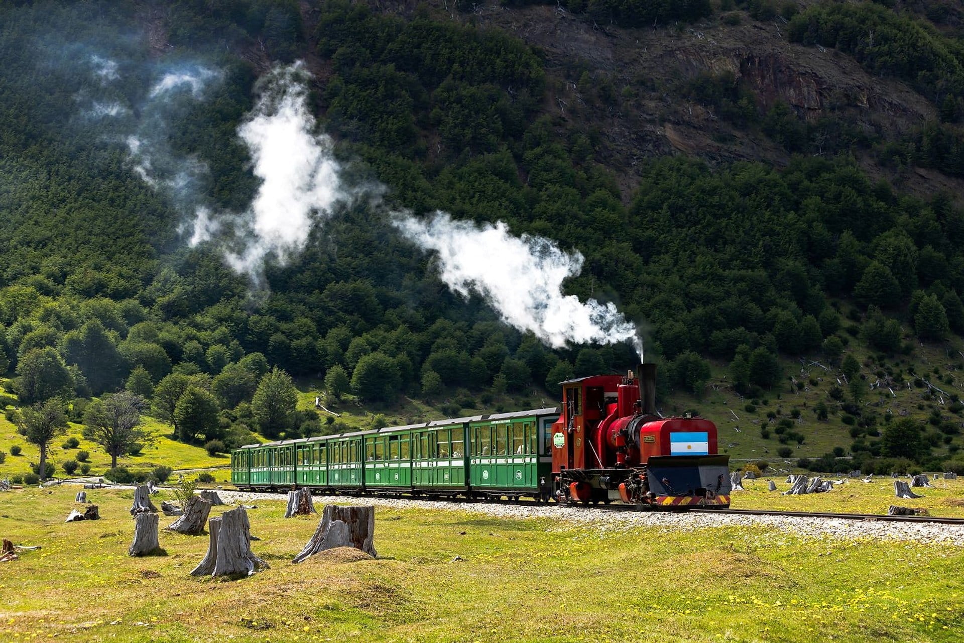 Tierra del Fuego y Tren del Fin del Mundo