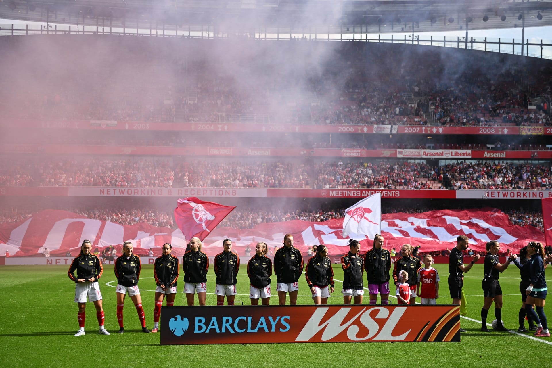 Día de partido del Arsenal Femenino