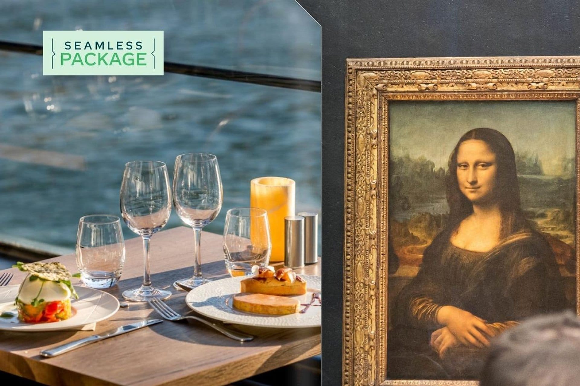 Almoço no Sena e visita ao Louvre