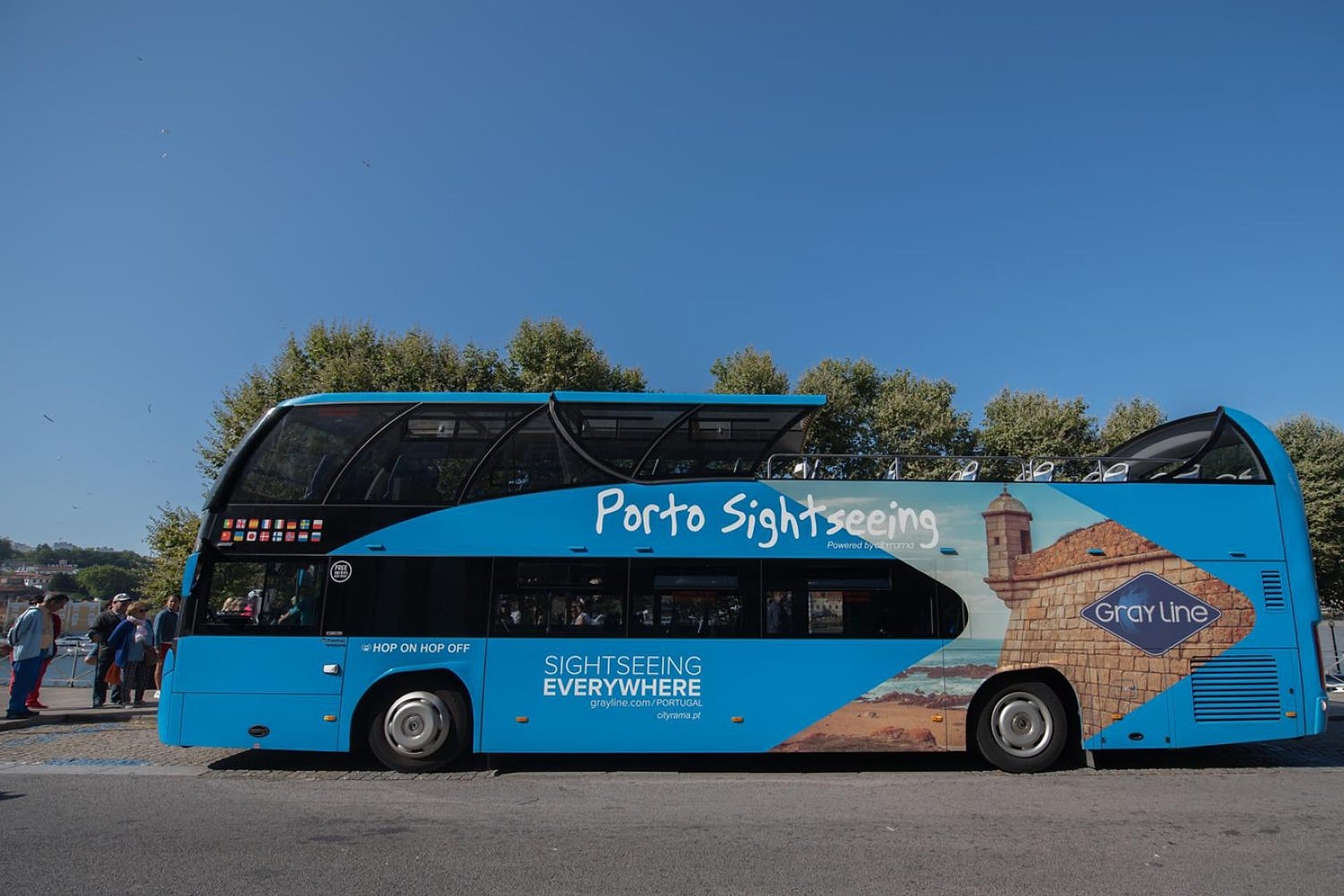 Ônibus turístico do Porto