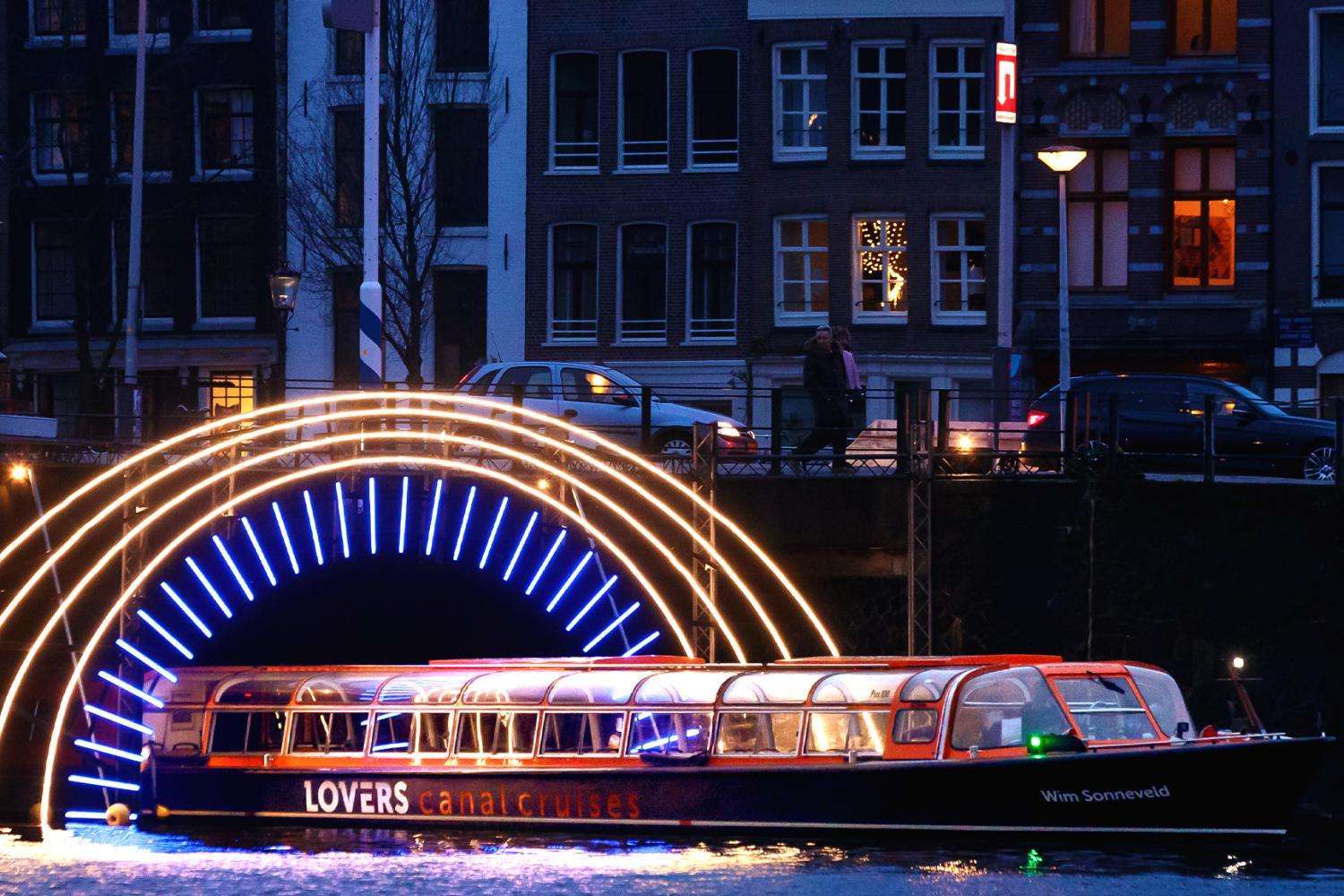 Crucero Amsterdam Light Festival (Festival de La Luz) - Estación Central - Imagen 3