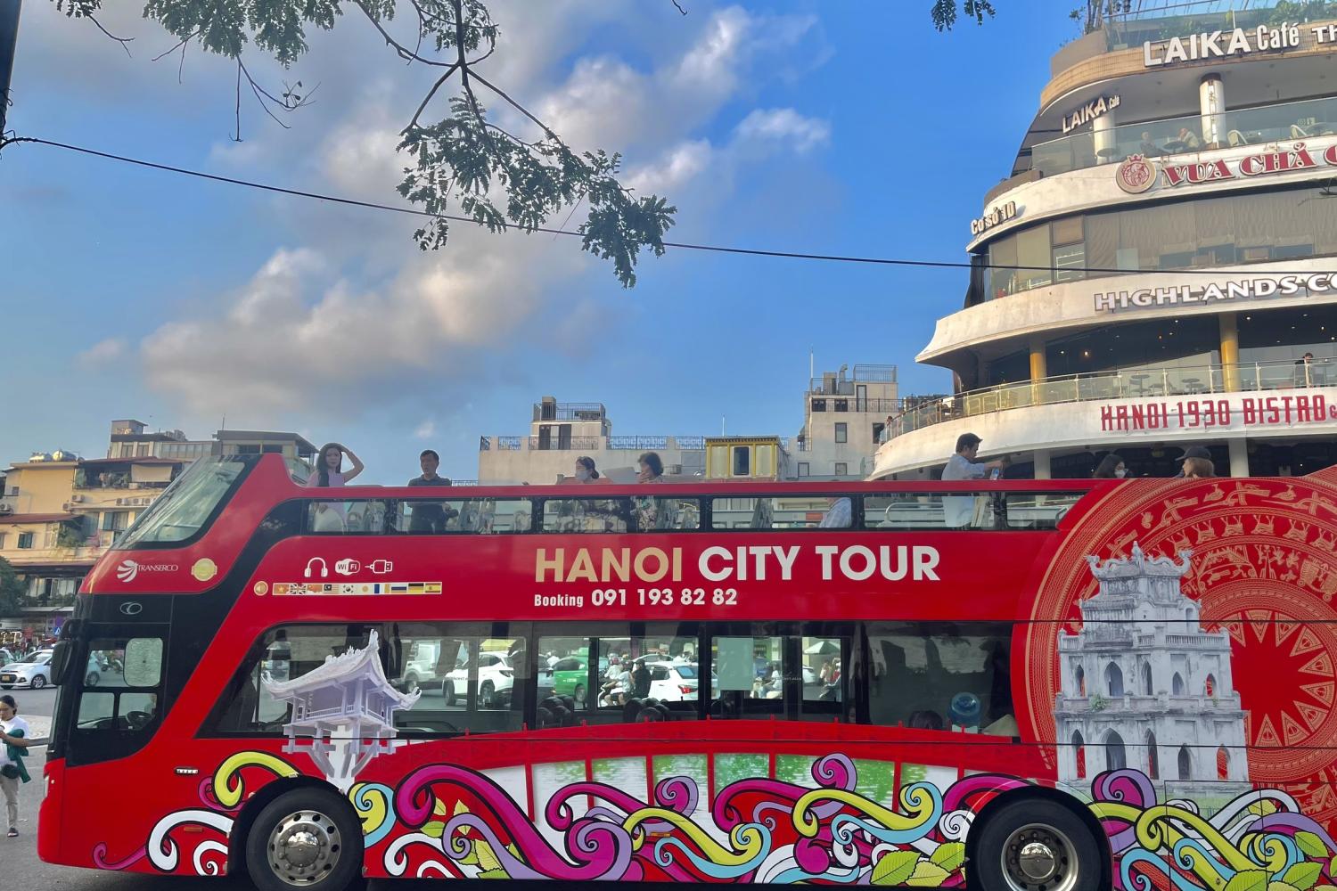Passeio pela cidade de Hanói Hop On Hop Off - Excursão diurna e noturna - Imagen 2
