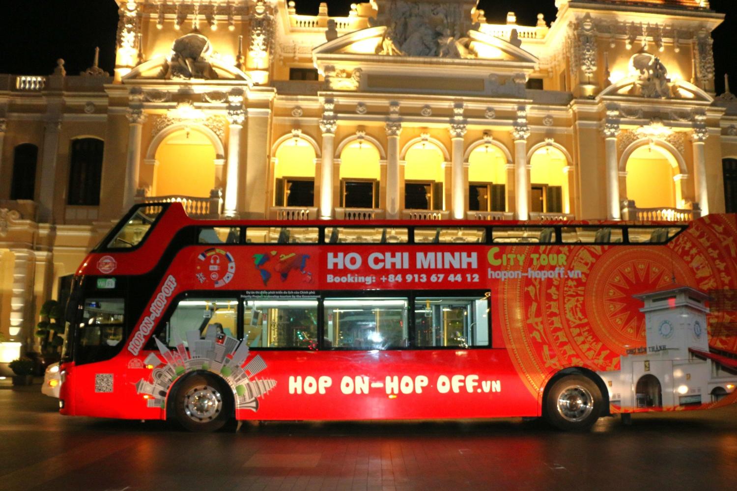 Recorrido en autobús por la ciudad de Ho Chi Minh, Vietnam: recorrido nocturno, 1 vuelta - Imagen 3