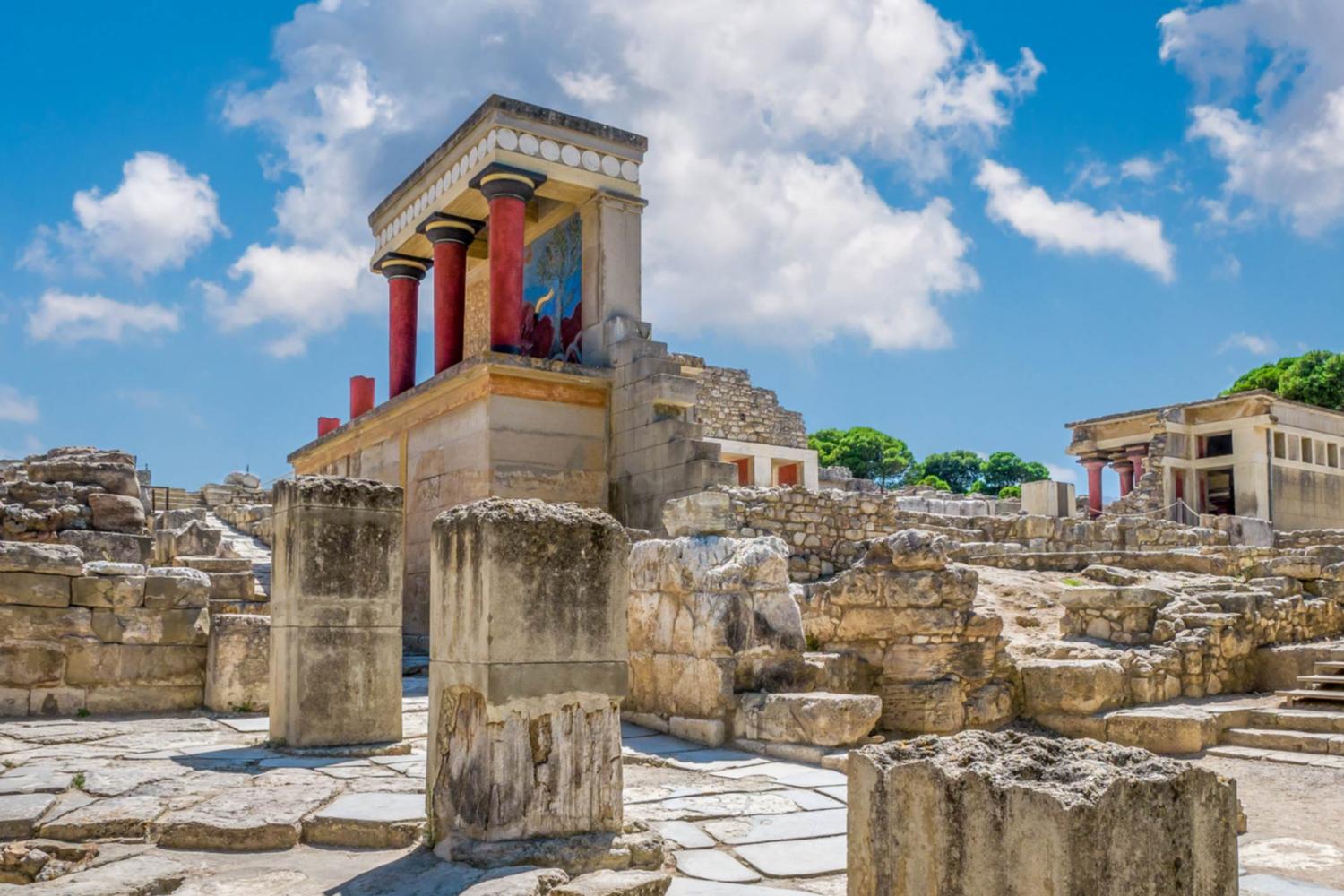 Palacio de Knossos: Entrada electrónica a la época minoica con audioguía y audioguía de la ciudad de Heraklion - Imagen 4