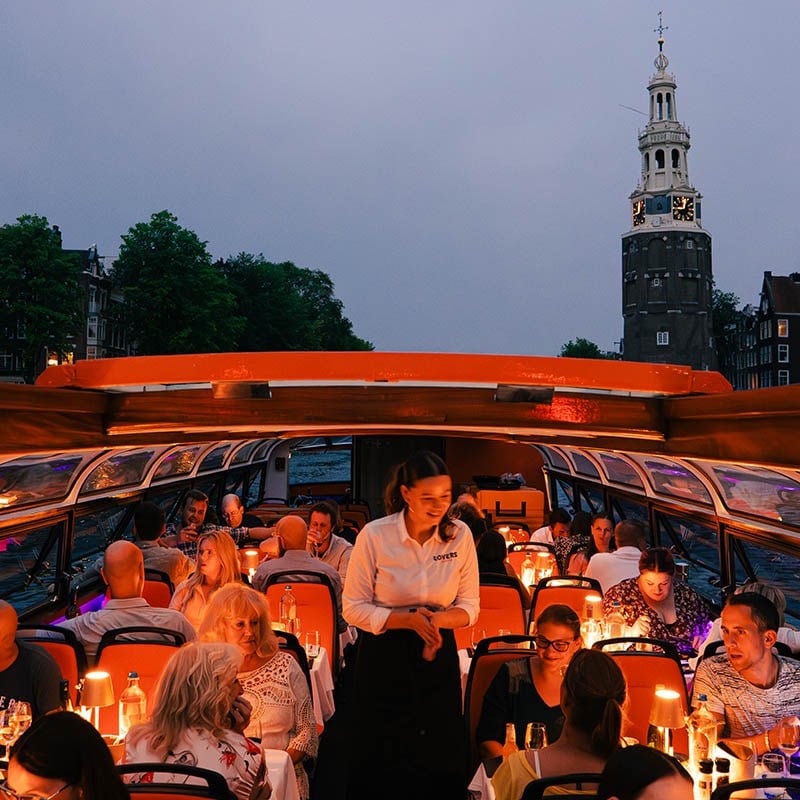 Crucero con cena de 4 pasos en Amsterdam - Imagen 4