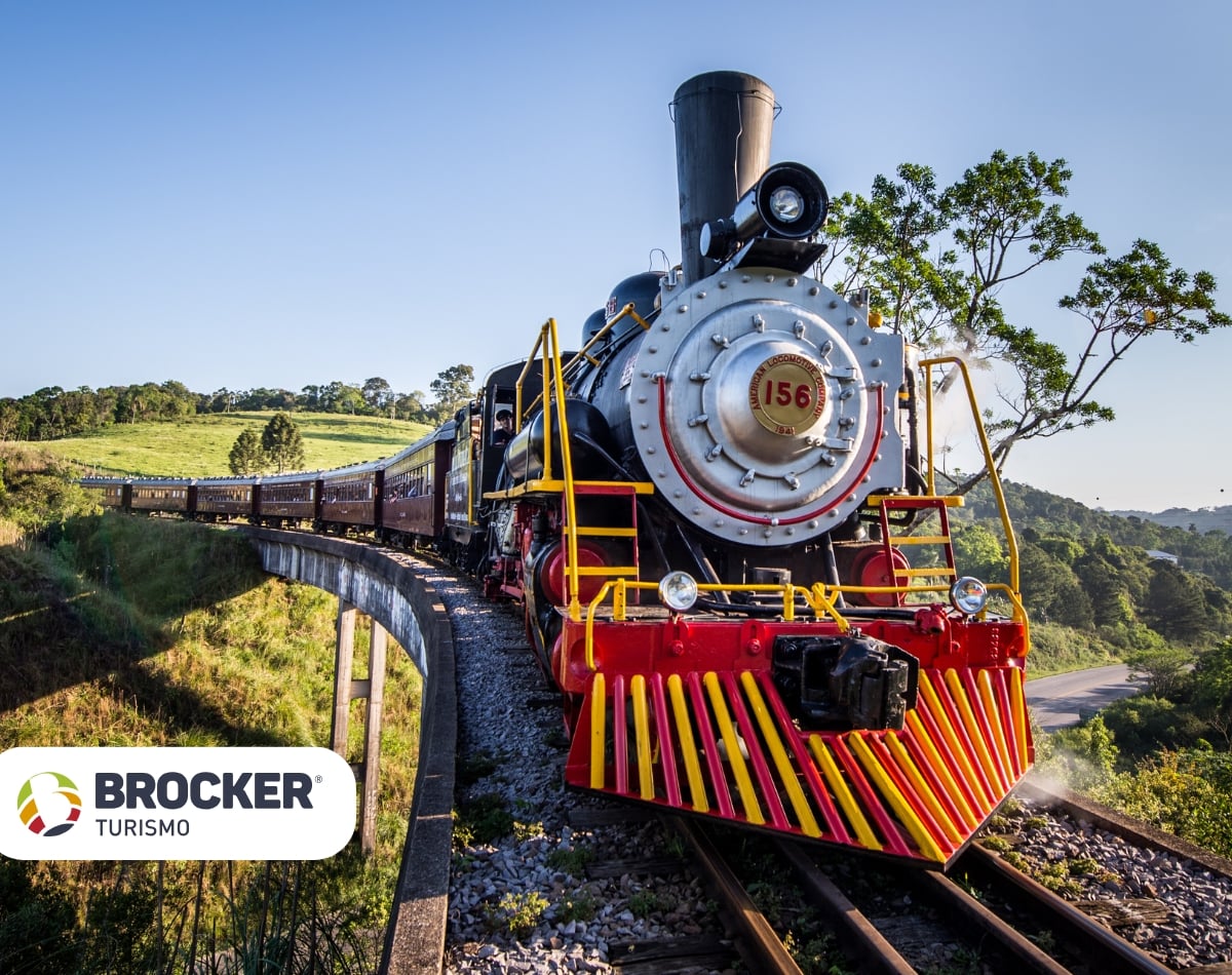 Recorrido épico en tren italiano María Fumaça y vino - Imagen 2