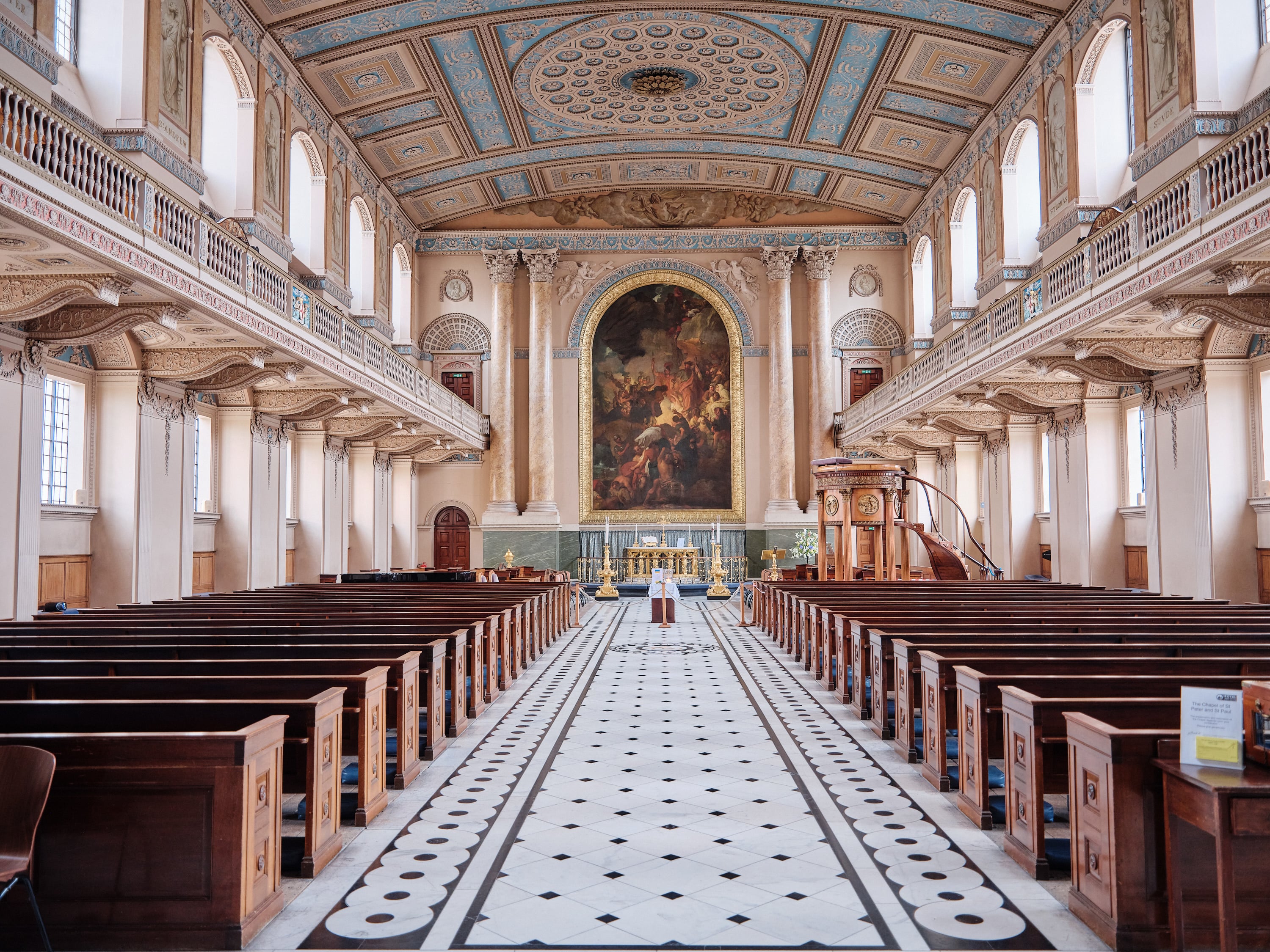 El Salón Pintado del Old Royal Naval College - Imagen 4