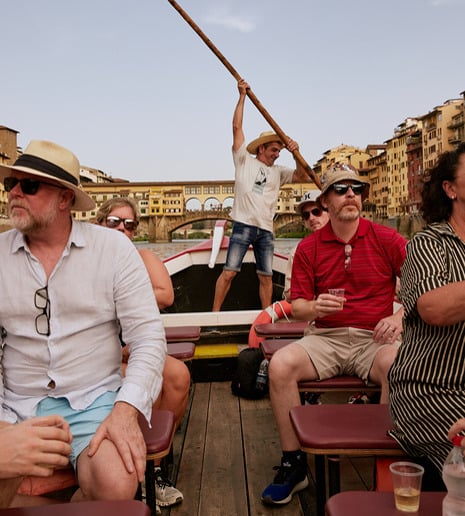 Río Arno en barco, grupo pequeño - Imagen 4