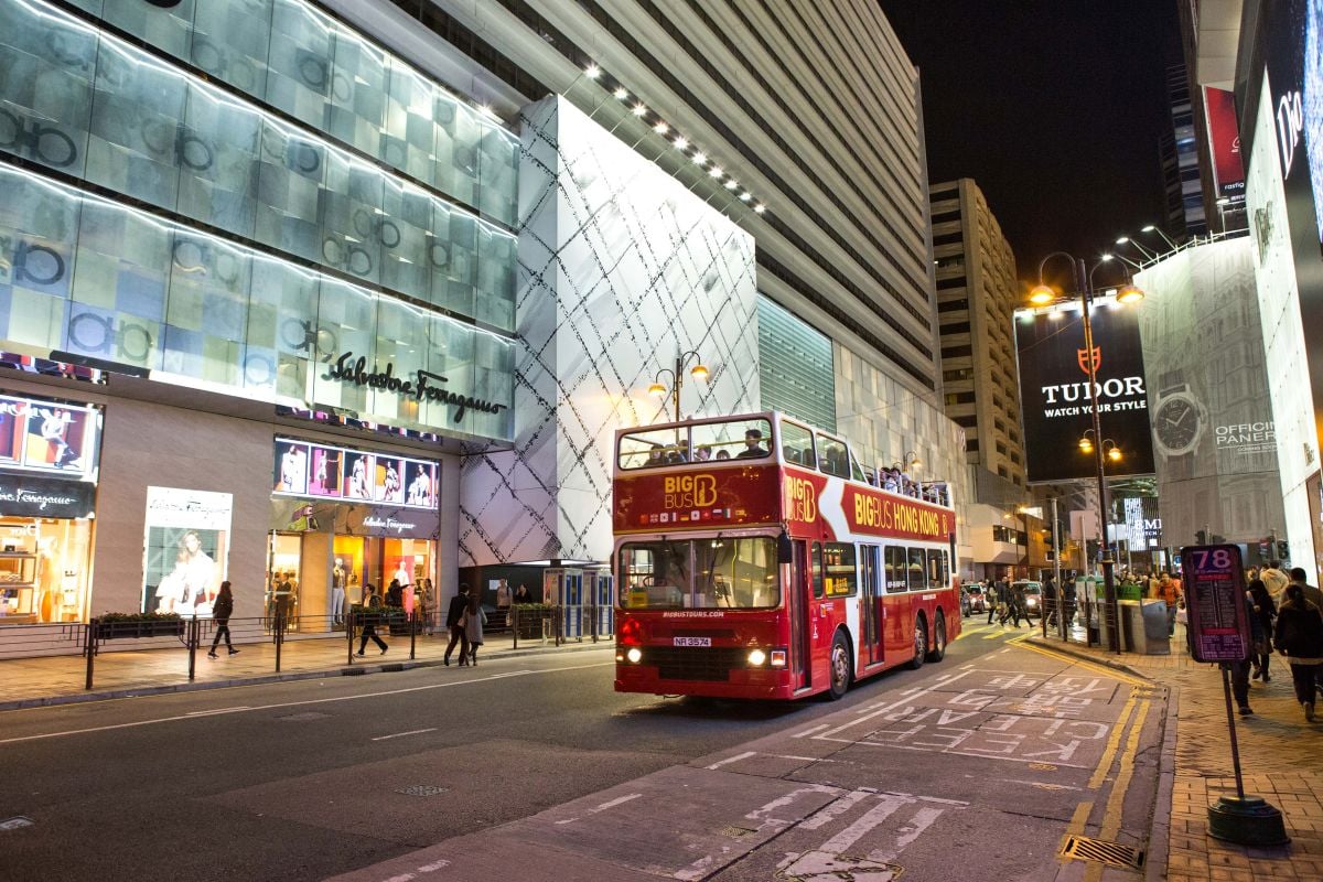 Recorrido nocturno por Hong Kong en autobús Big Bus - Imagen 4