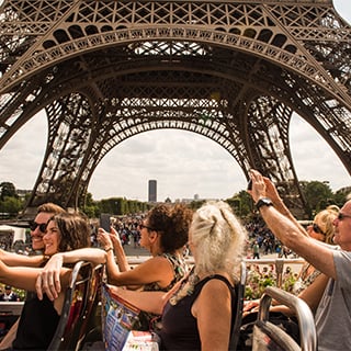 Bus turístico Big Bus hop-on hop-off - Ticket 24 horas Paris Discover - Imagen 3
