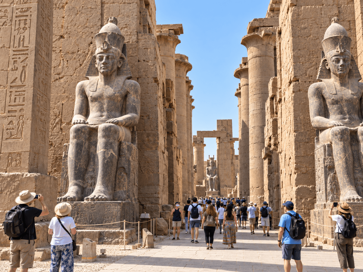 Día completo en la orilla este de Luxor, Karnak, templos de Luxor, callejón de las esfinges y almuerzo. - Imagen 4