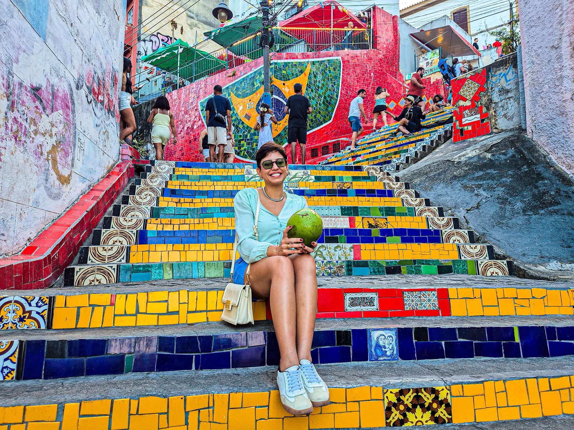 Pan de Azúcar, Escalera Selaron y Cristo Redentor en van - Imagen 3