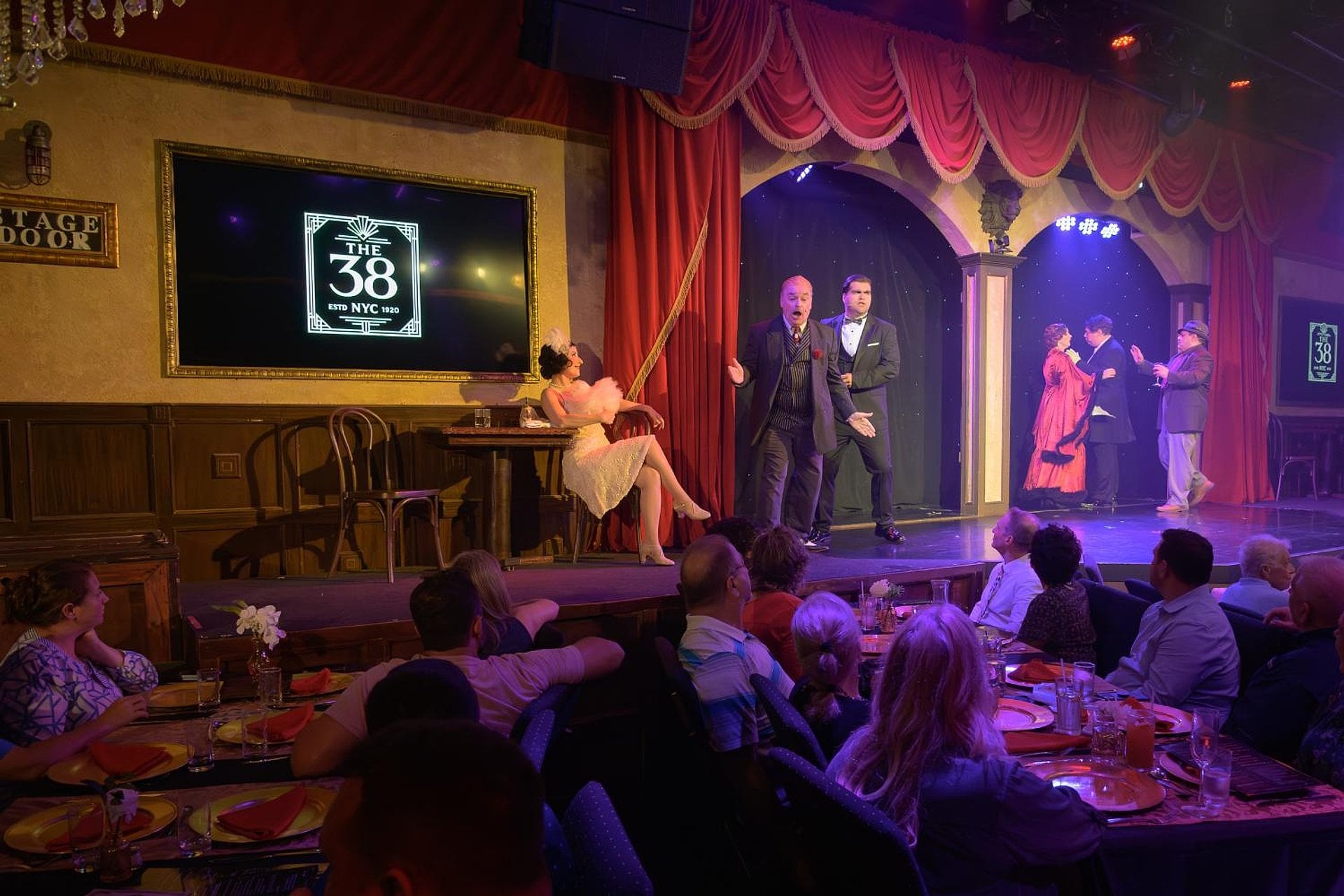 Speakeasy Murder Mystery: jantar e show - Imagen 4