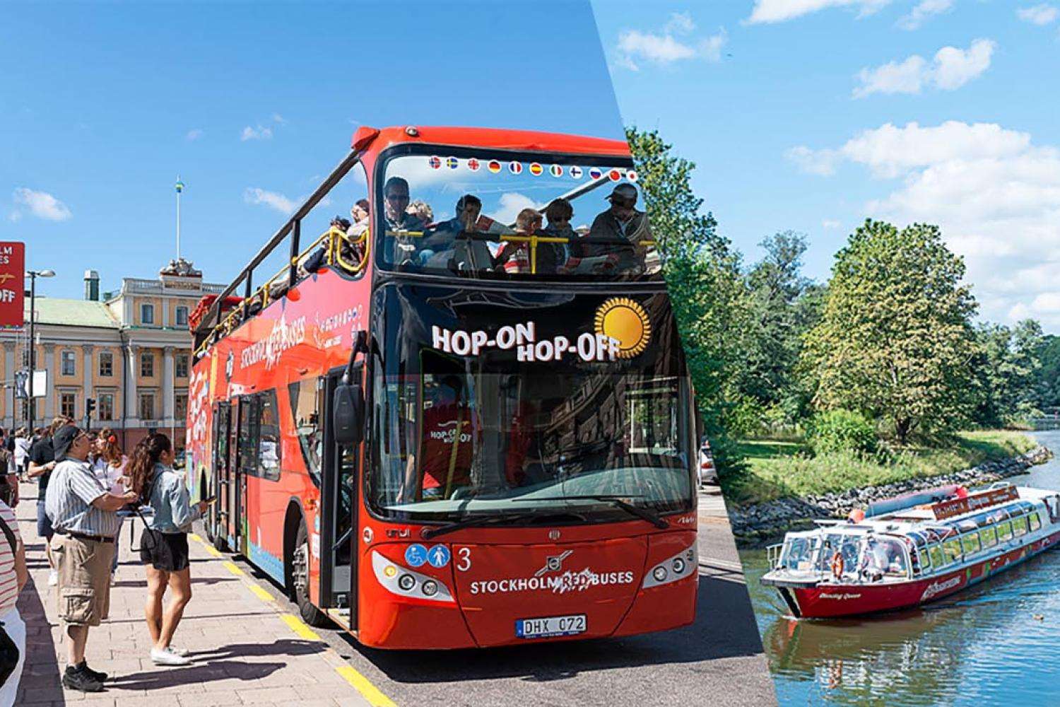 Ônibus e barco hop-on hop-off RED Sightseeing - Imagen 1