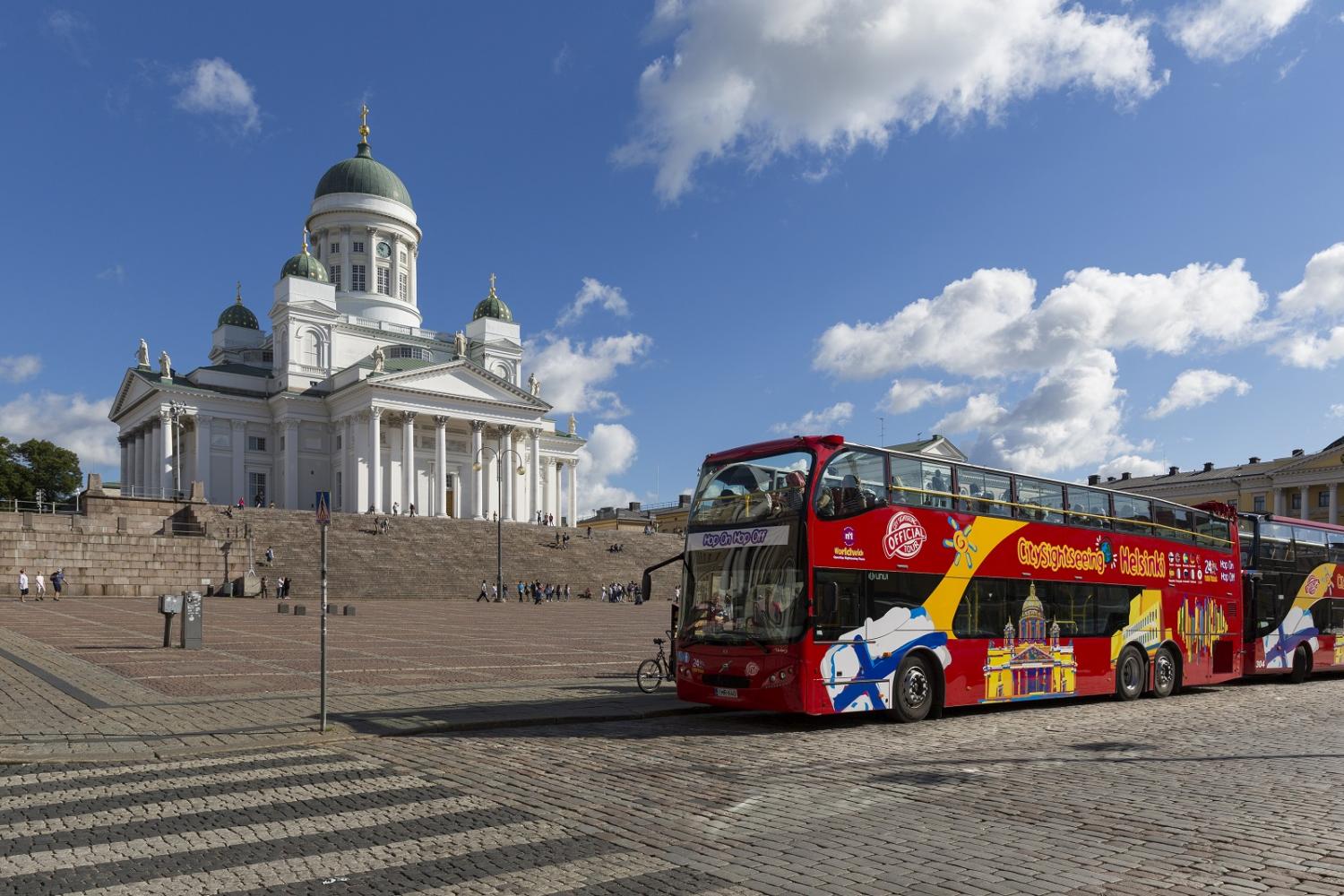 Visita turística de Helsinki: Tour en autobús de 24 horas con paradas libres - Imagen 1