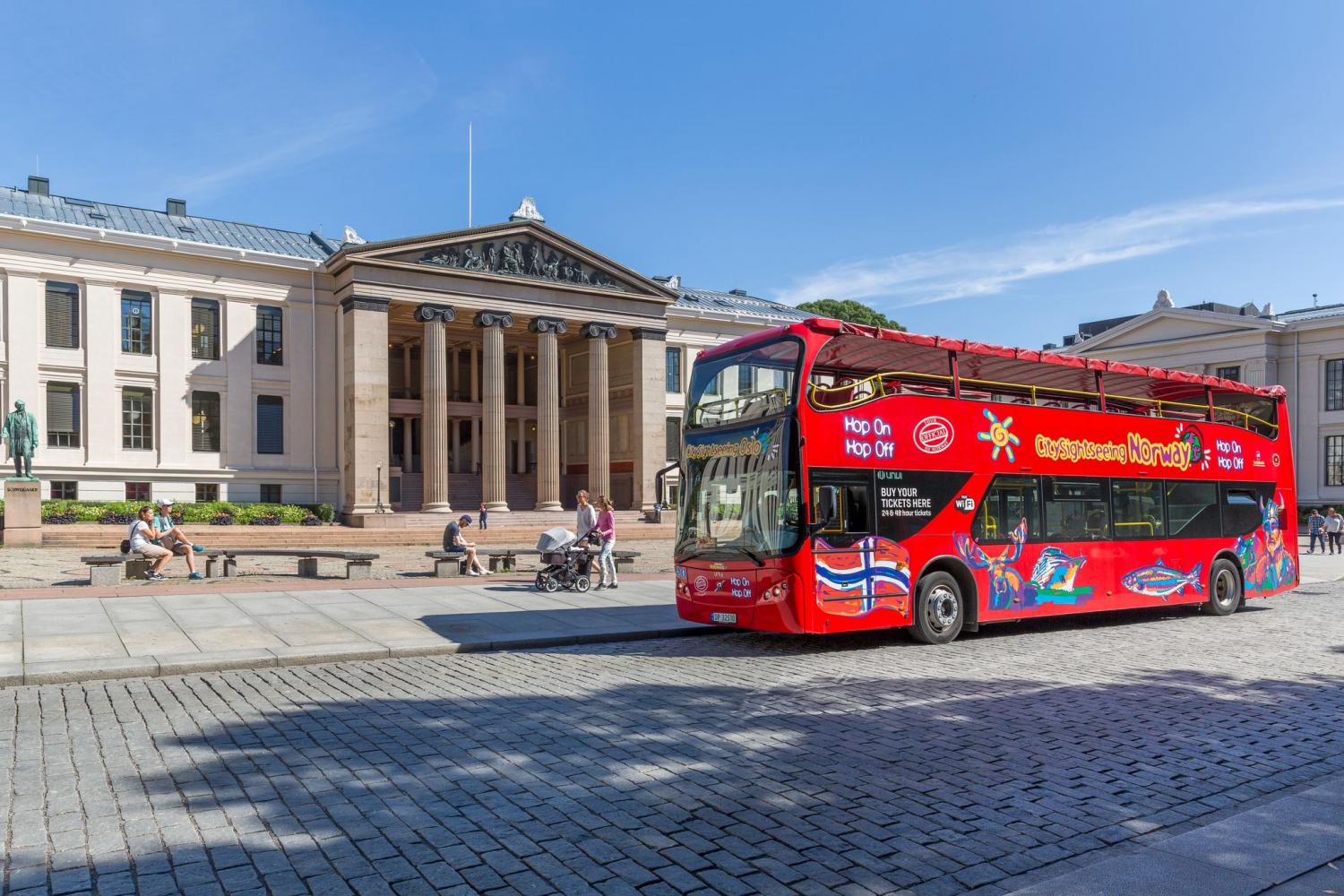 City Sightseeing Oslo: 24 Hour Hop On Hop Off Bus Tour - Imagen 1