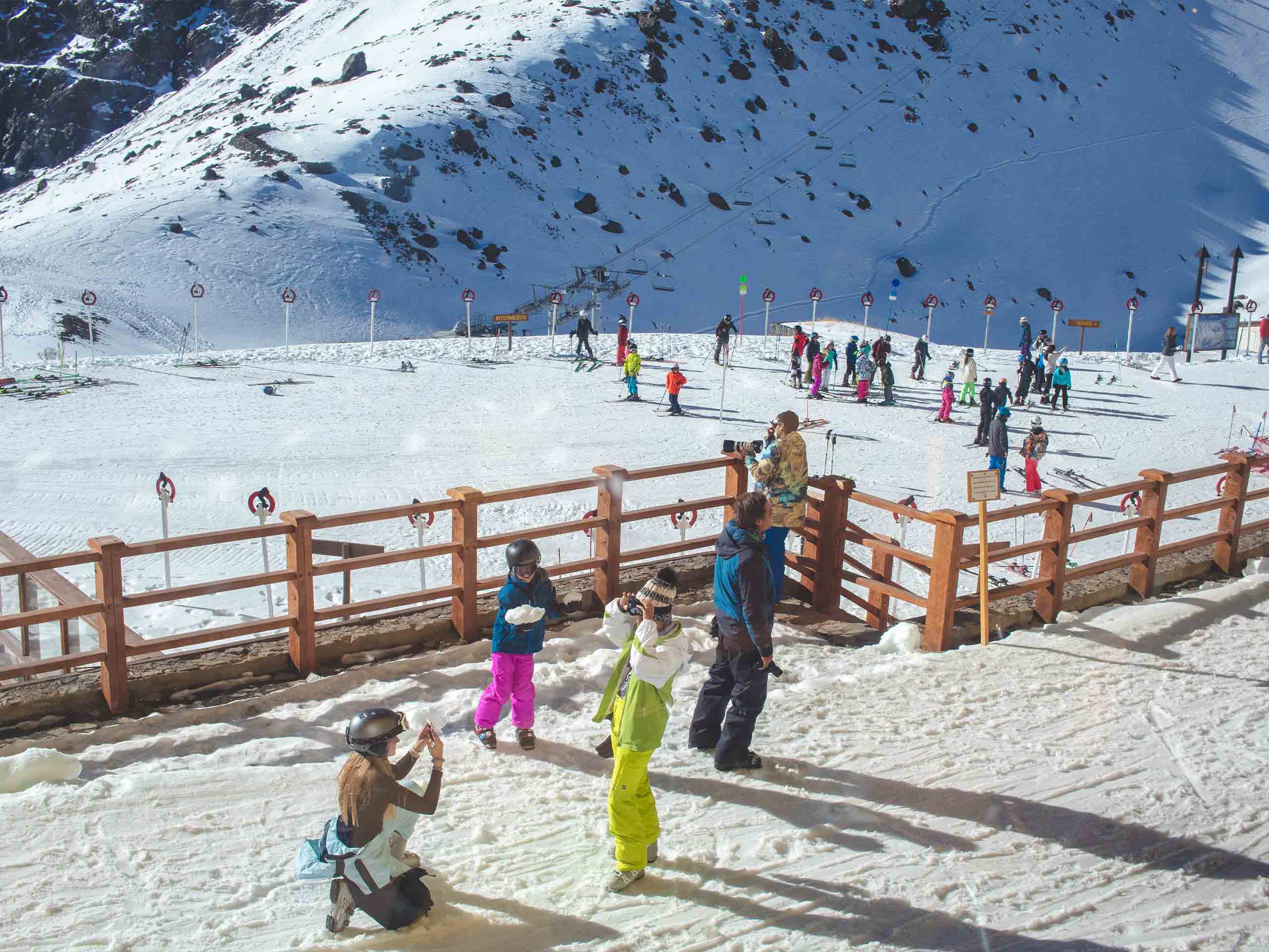 Laguna del Inca, centro de Ski Portillo - Imagen 1
