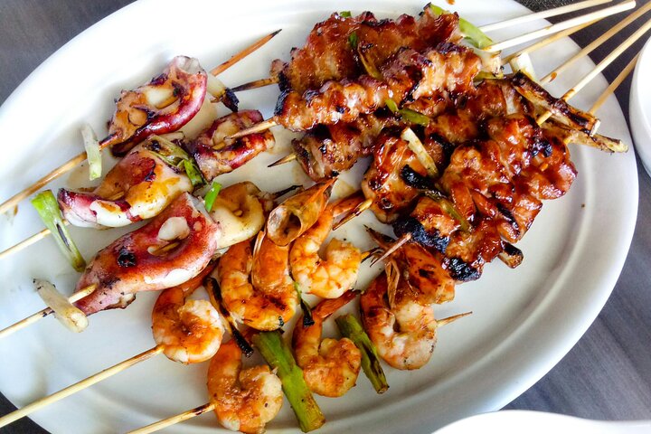 Clase de cocina de mariscos: Parrilla, festín y caipiriñas - Imagen 1