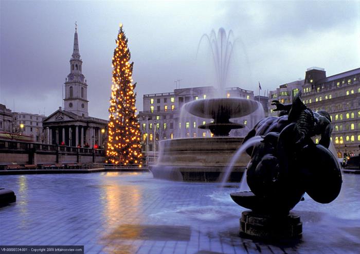 Vistas y sonidos de Londres el día de Navidad - Imagen 1