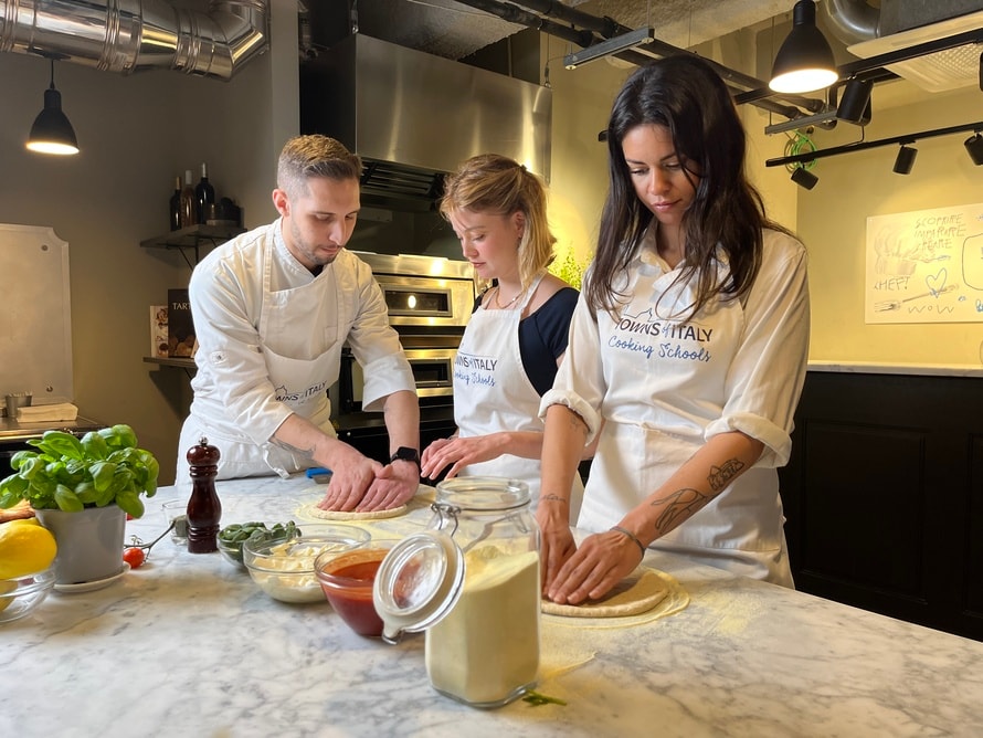 Clase de cocina de pizza y helado en Roma - Imagen 1