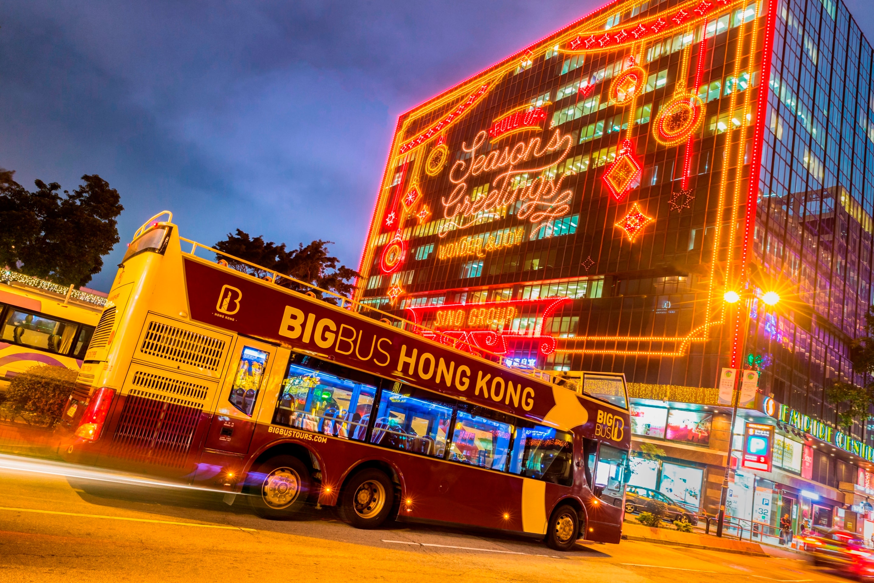 Recorrido nocturno por Hong Kong en autobús Big Bus - Imagen 1