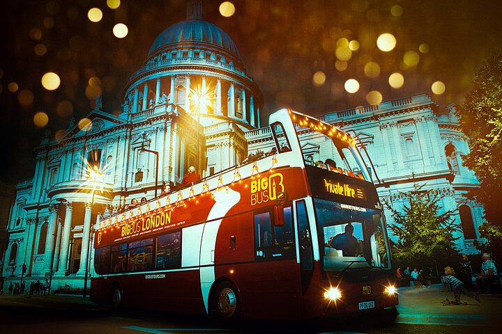 Recorrido nocturno por Londres en autobús Big Bus - Imagen 1