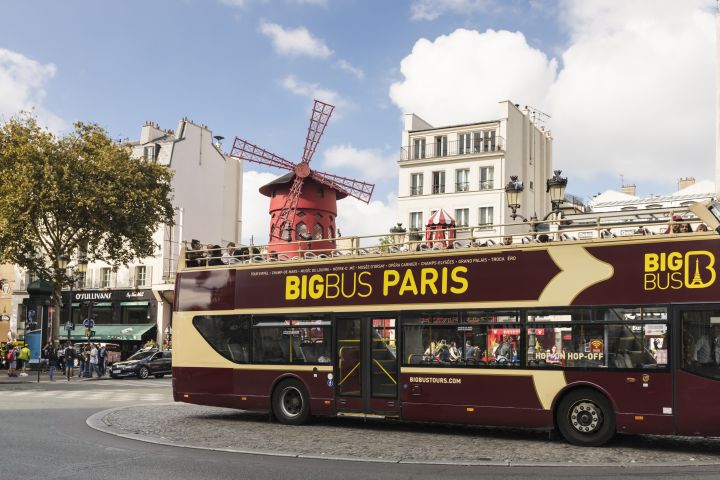 Recorrido en autobús turístico Big Bus París de 48 horas con crucero por el río - Imagen 1